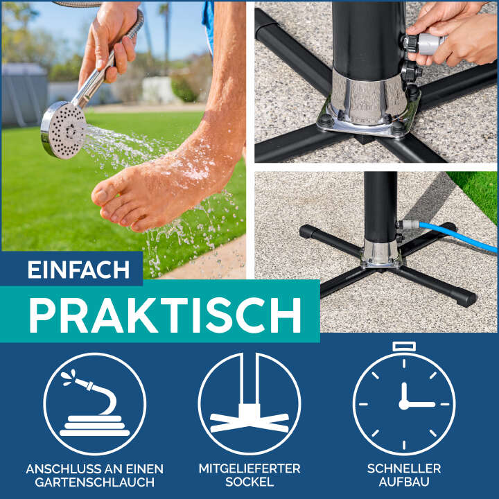 Bestway Gartendusche Solarflow